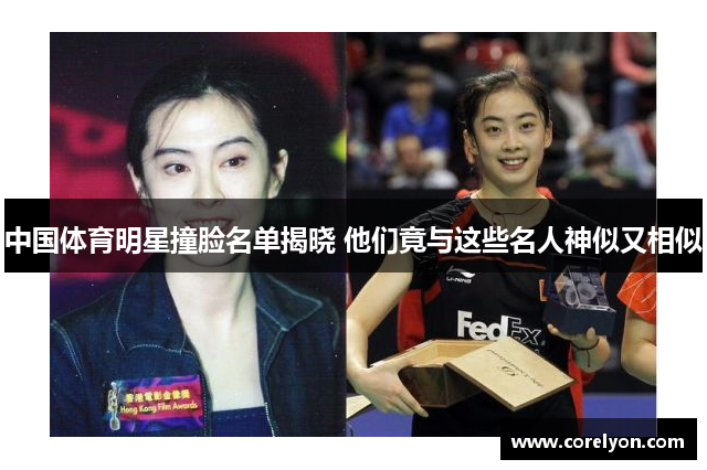 中国体育明星撞脸名单揭晓 他们竟与这些名人神似又相似